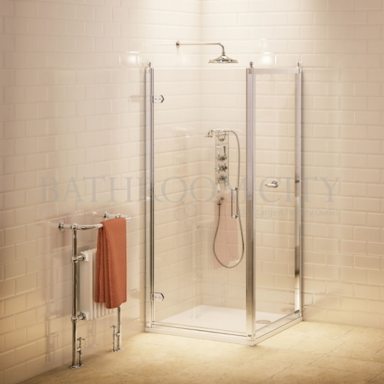 Burlington Inline Soft Close Sliding Shower Door