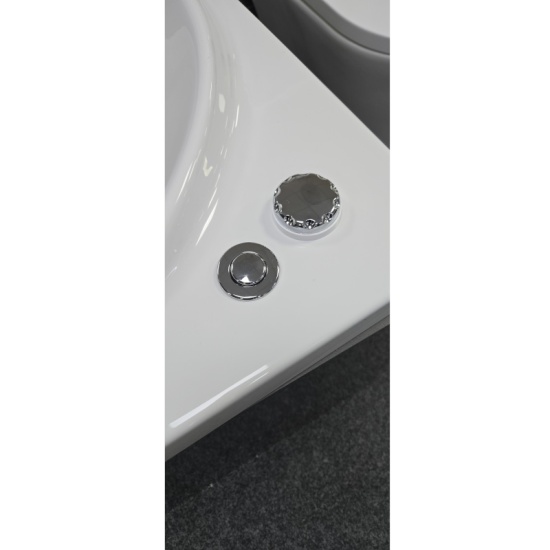 Whirlpool Buttons in Chrome Whirlpool Buttons in Chrome