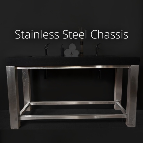 Forzalaqua Palermo Doppio Natural Stone Basin Cloudy Marble Extra Product Image For Forzalaqua Chassis 1