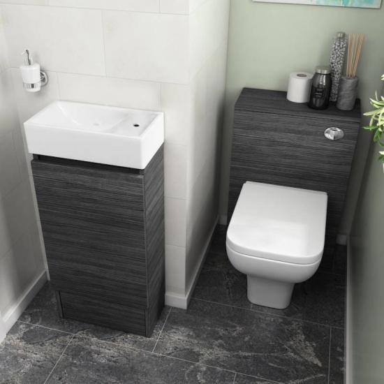 Hacienda 410 Suite Floor Vanity Unit and BTW