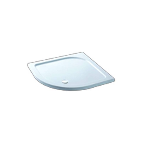 Volente Quad ABS Stone Resin Shower Tray White