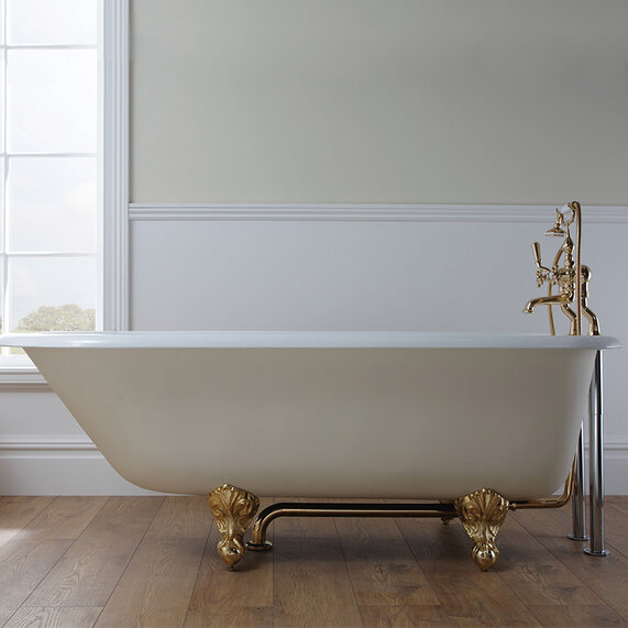 Waldorf Single Ended Bath 2Th with Ball and Claw Feet