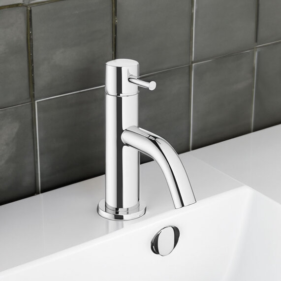 Mike Pro Basin Mini Monobloc with No Pop-up Waste