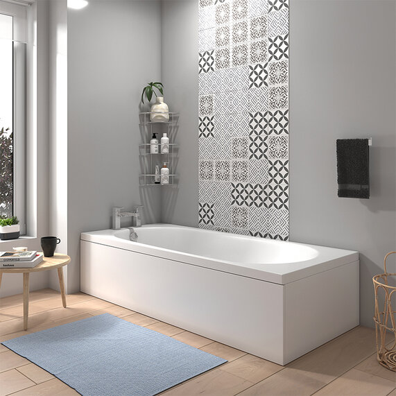 Laguna Super Strong Straight Bath 1700 x 700mm