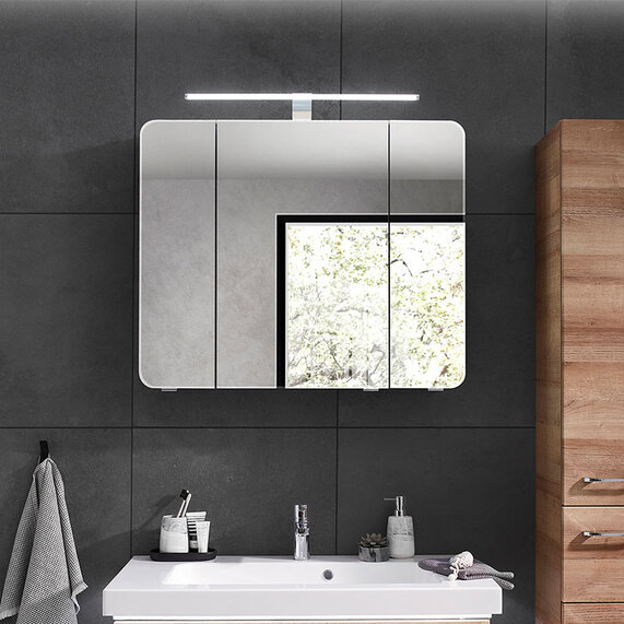Balto 700mm Bathroom Mirror Cabinet 2 Doors