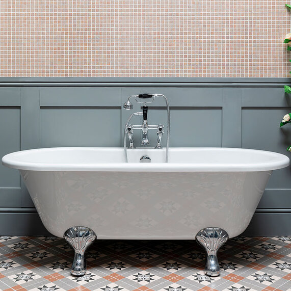 Leinster 1500mm Double Ended Freestanding Bath