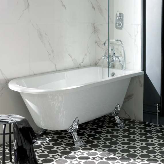 Sutherland 1700mm Single Ended Freestanding Roll Top Bath