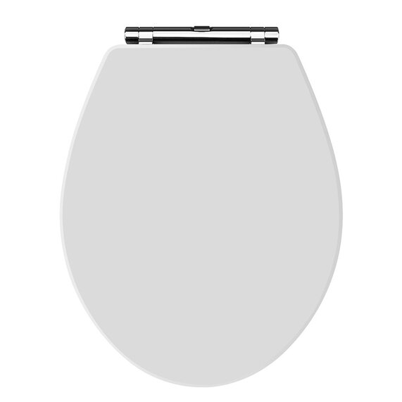 White Traditional Toilet Seat (Richmond)