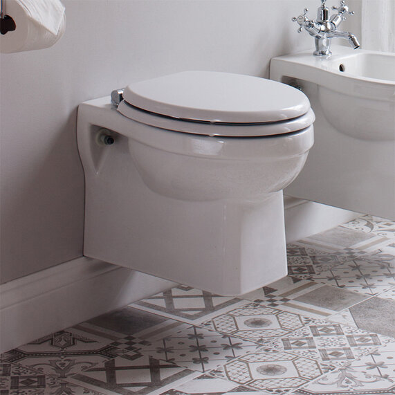 Burlington Wall Hung Toilet Pan