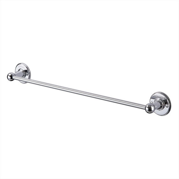 Burlington Single Towel Rail 55cm Chrome