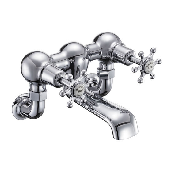 Burlington Birkenhead Bath Filler Wall Mounted