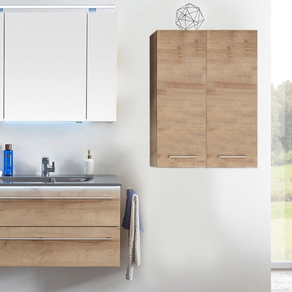 Solitaire 6025 Bathroom Wall Cabinet 2 Doors
