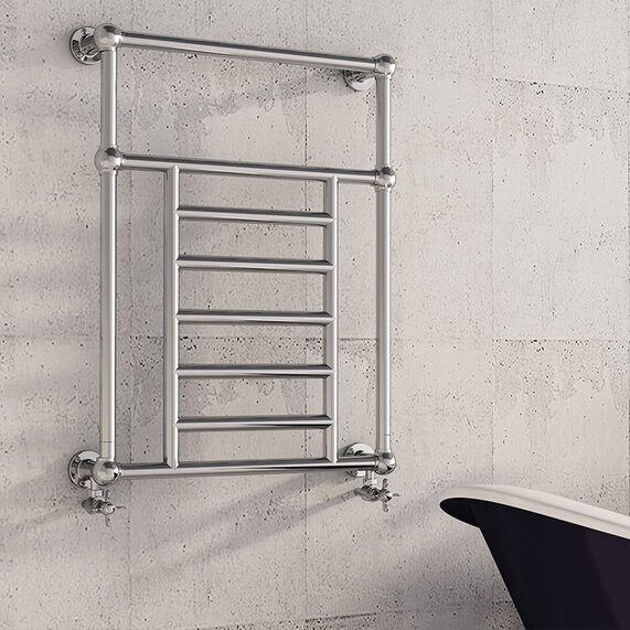 Vintage Steel Vertical Radiator
