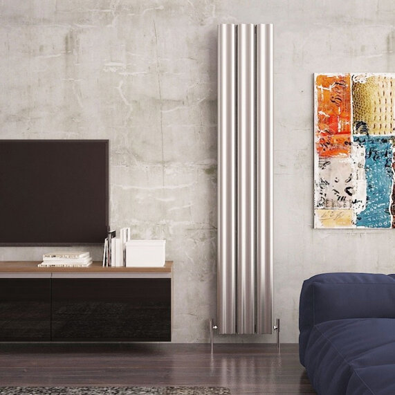Wave Aluminium Luxury Vertical Radiator