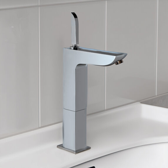 Artize Lexa Tall Basin Tap: Joystick, Chrome Finish