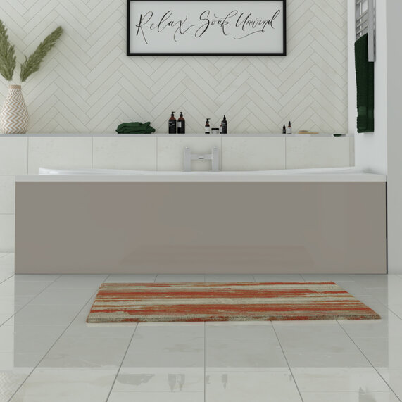 Pemberton Gold Straight Bath Panel with Strong MDF core