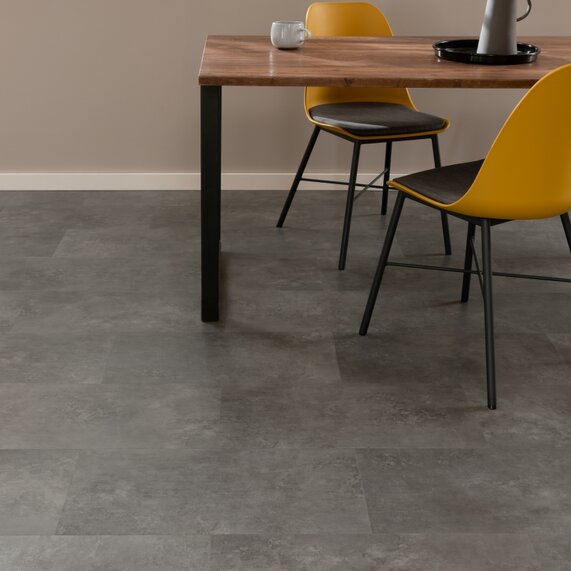 Bay - Amtico Click Vinyl Floor Tiles (1.66 SQM Pack) - Ceramic Effect