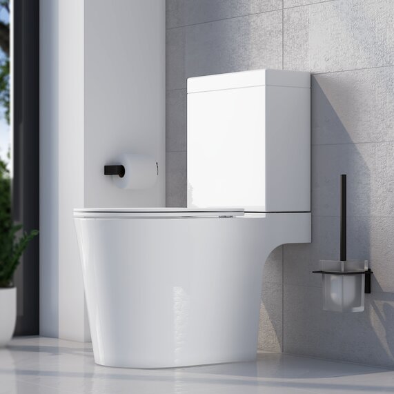 Carolina Standard Height Open Back Toilet