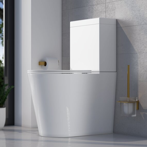 Carolina Comfort Height Fully Enclosed Toilet