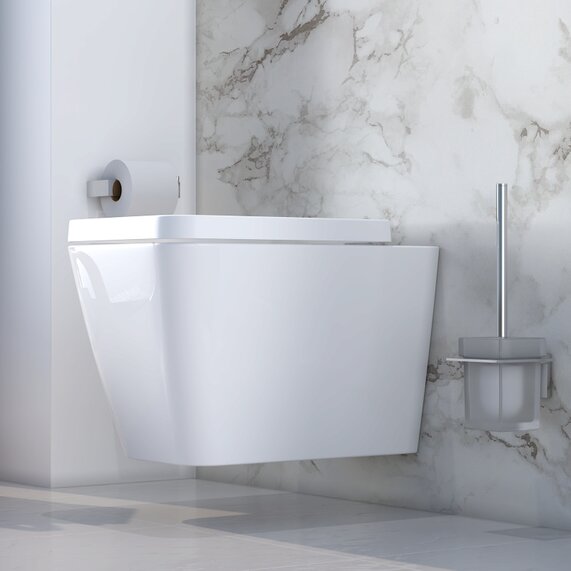 Laverne Wall Hung Toilet Pan