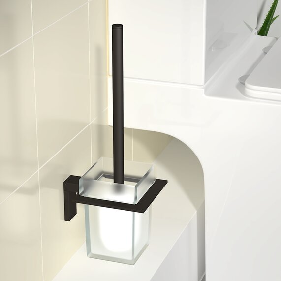 Glade Toilet Brush Holder Black
