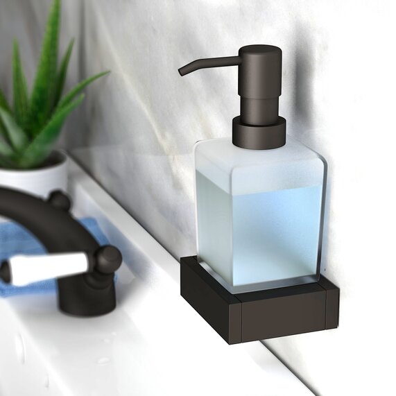 Glade Soap Dispenser Black