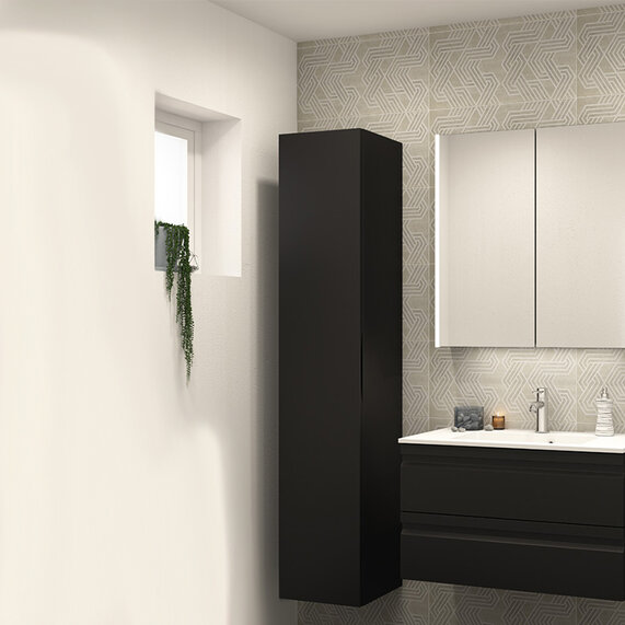 Dansani Luna Black 1800mm Tallboy
