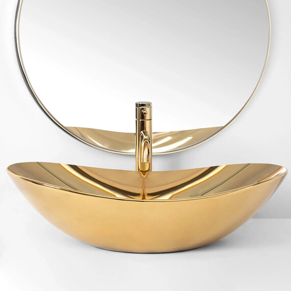 Addison Gold Countertop Washbasin