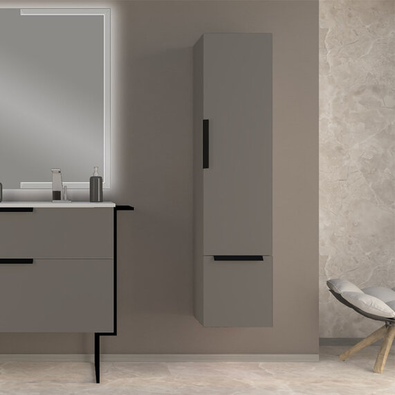 W350 x H1500 - Baden Haus Urban Matt Grey Tallboy