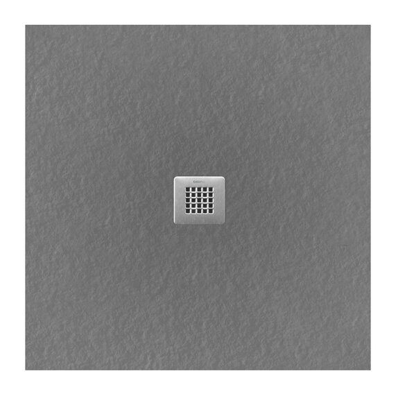 900 Slate Grey Square Shower Tray & Waste | Giorgio