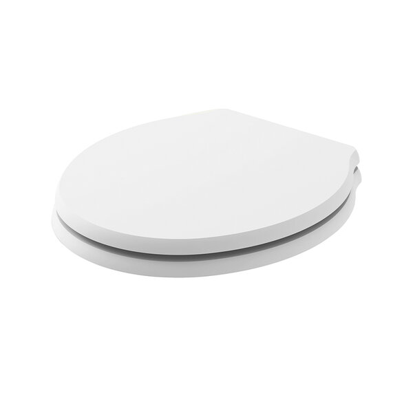 BC Designs Victrion Traditional White Soft Close Toilet Seat