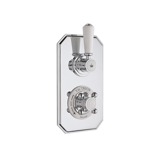 BC Designs Victrion Chrome Concealed Shower Valve One Outlet