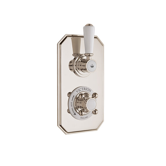 BC Designs Victrion Nickel Concealed Shower Valve One Outlet