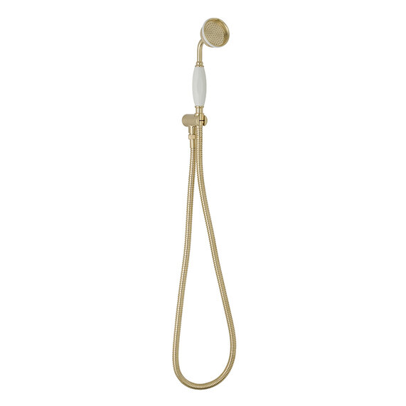 BC Designs Victrion Brushed Gold Wall Mounted Handshower Set