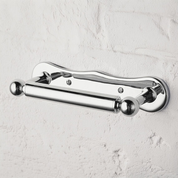 BC Designs Victrion Traditional Chrome Toilet Roll Holder