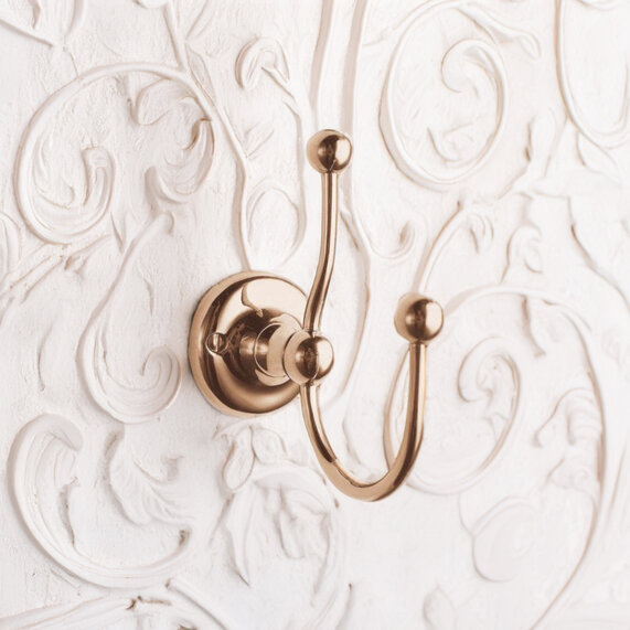 BC Designs Victrion Copper Double Robe Hook