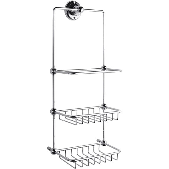 BC Designs Victrion Chrome Shower Tidy