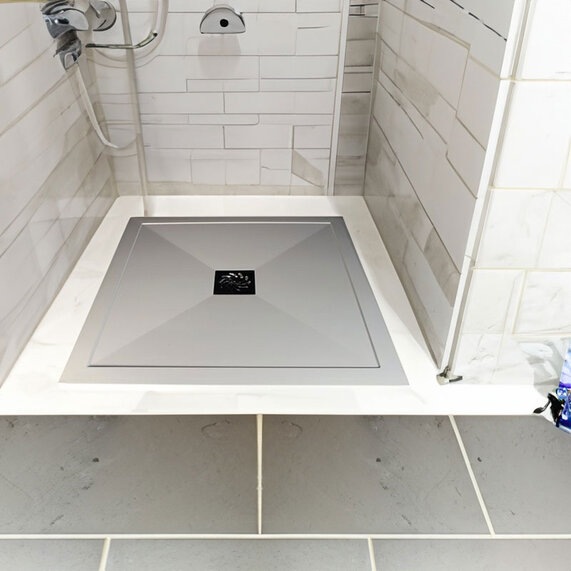 900 x 900 Square 25mm Thin Shower Tray