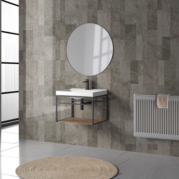 Bowen Marble - Shower Wet Wall by Perform Panel - Various Sizes, Straight Edge or Nu-Lock
