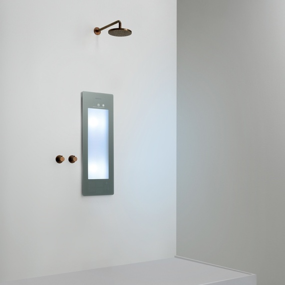 Small Grey Infrared & UV Shower Therapy Light - Sunshower Plus