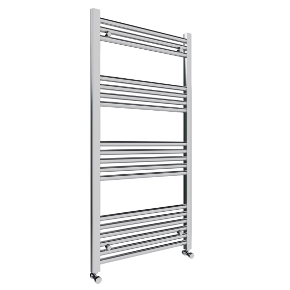 600 x 1200mm - Chrome Heated Vertical Towel Rail | Slade