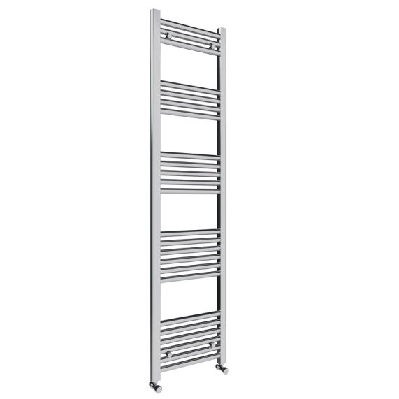 400 x 1600mm - Chrome Heated Vertical Towel Rail | Slade
