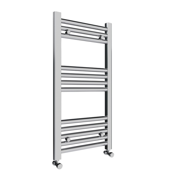 400 x 800mm - Chrome Heated Vertical Towel Rail | Slade