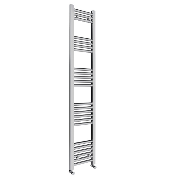 300 x 1600mm - Chrome Heated Vertical Towel Rail | Slade