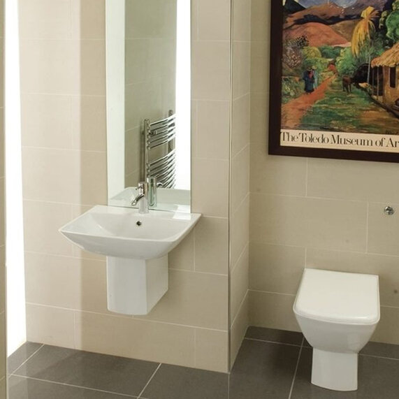 Summit 500 Basin and Half Pedestal