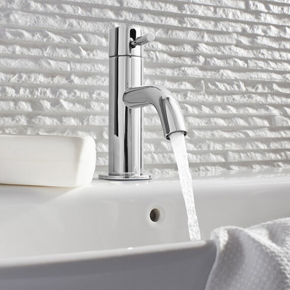 Design Basin Mini Monoblock with out Pop Up Waste