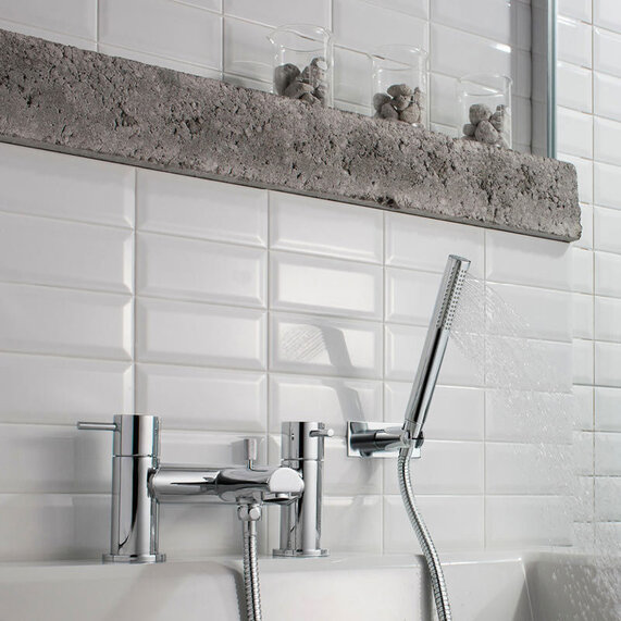 Kai Lever Bath Shower Mixer Deck Mounted