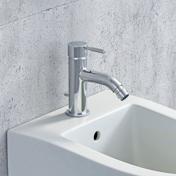 Design Bidet Monobloc with Pop-up Waste