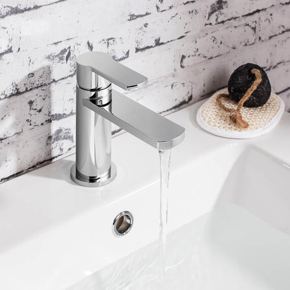 Wisp Basin Monoblock with No Pop-up Waste