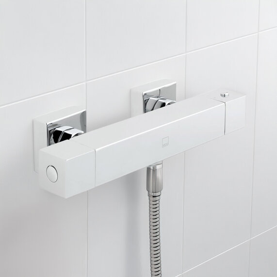 Te Wall Mounted Exposed Thermostatic Shower Valve
